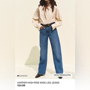 H&M High Rise Jeans